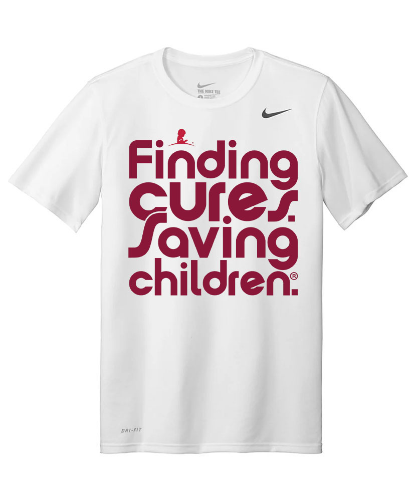 St. Jude Nike Finding Cures Tee